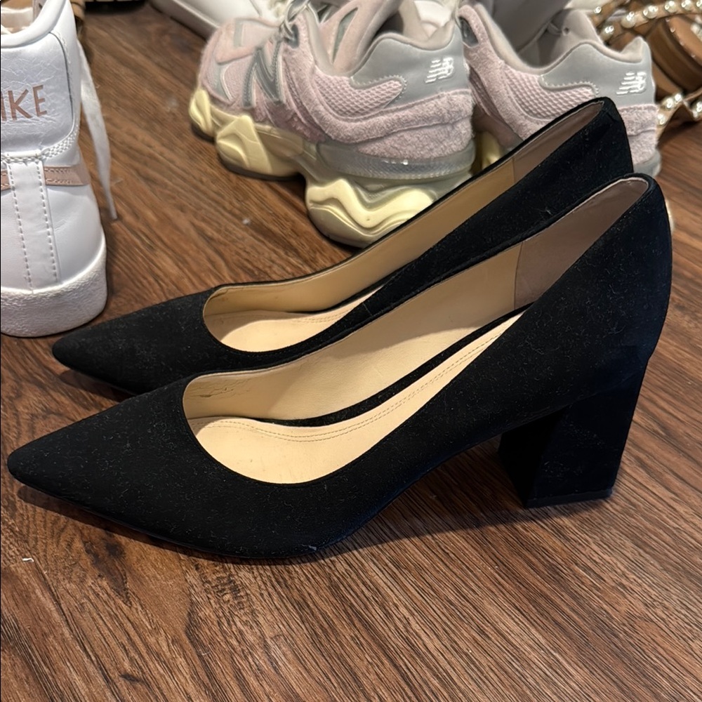 Marc Fisher Black Heels Classic Pumps